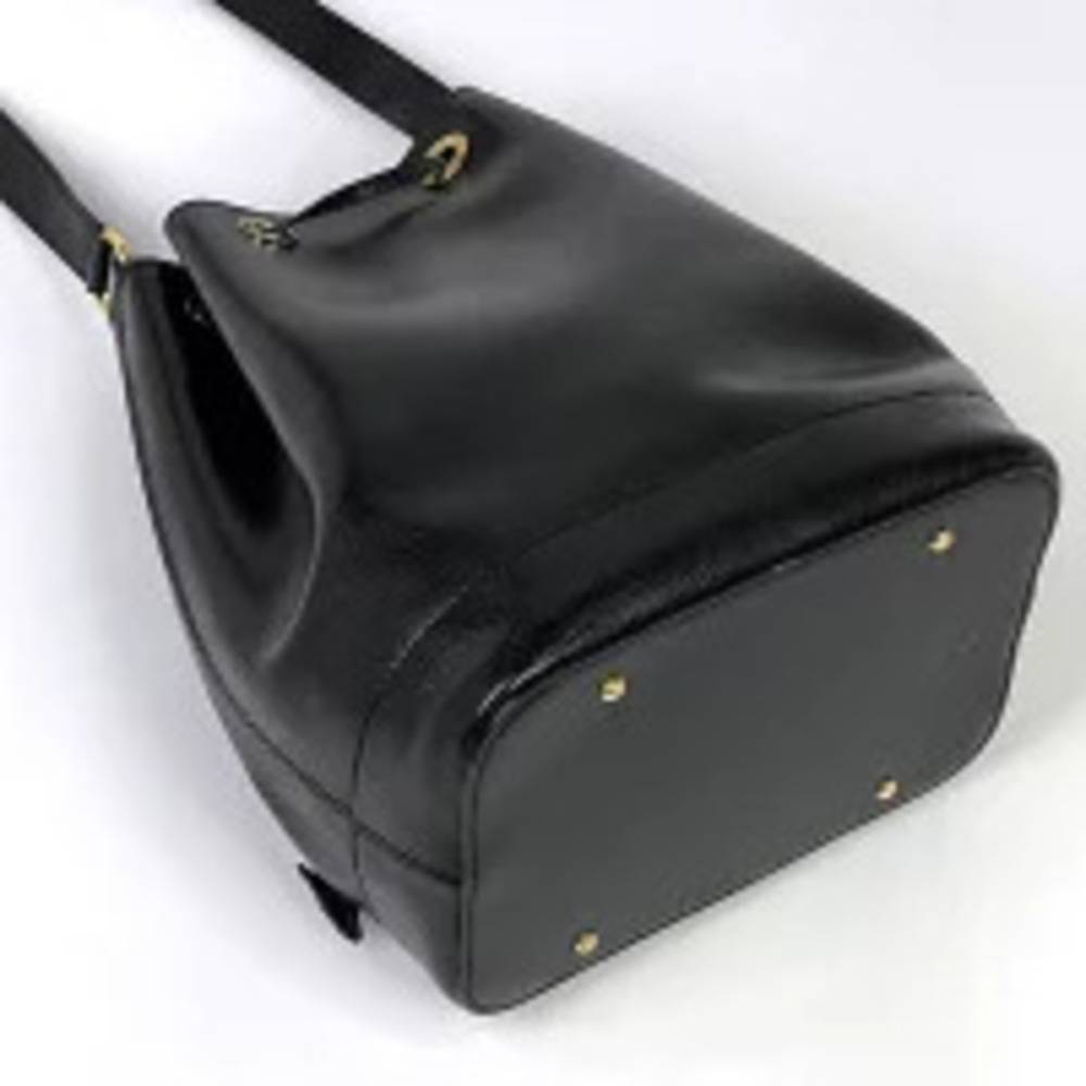 Celine shoulder bag crossbody drawstring leather black - Picture 2 of 7